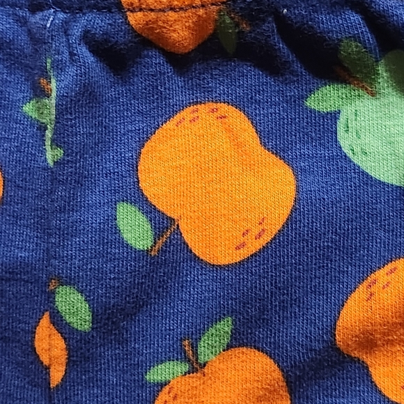 Old Navy short set pajamas Size 12-18 months Color royal blue and orange 🍊 - Picture 3 of 6